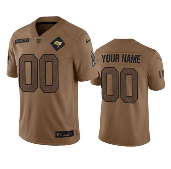 Men's Tampa Bay Buccaneers Active Player Custom 2023 Brown Salute To Service Limited Football Stitched Jersey,We sell and wholesale Men's Tampa Bay Buccaneers Active Player Custom 2023 Brown Salute To Service Limited Football Stitched Jersey on line form chian!